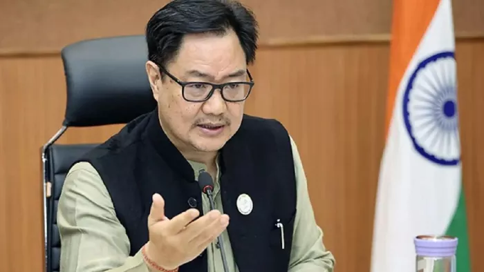 विपक्षी सांसदों को किरेन रिजिजू ने दिया धन्यवाद (फाइल फोटो)