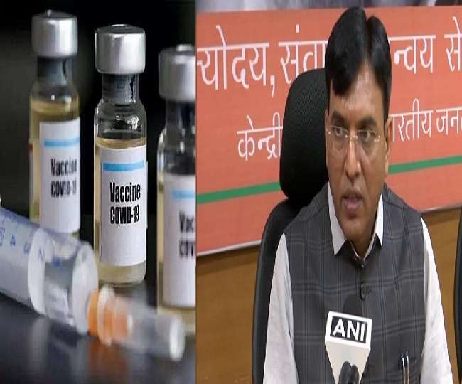 देश में युद्धस्तर पर किया जा रहा कोरोना का टीकाकरण