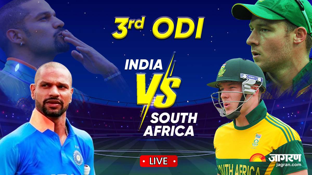 IND vs SA 3rd ODI Live Update: शिखर धवन और तेंबा बावुमा (डिजाइन फोटो)