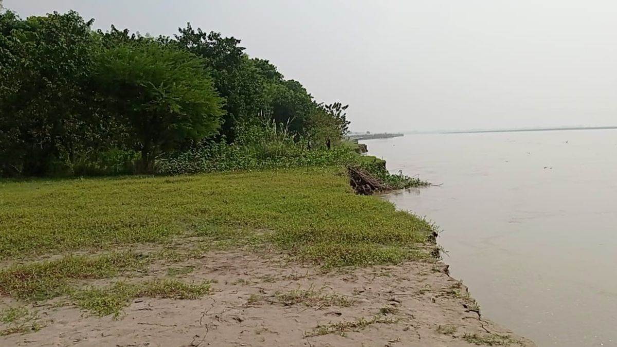 Bihar Flood: बिहार में गंगा, गंडक और सरयू नदी में बाढ़। जागरण