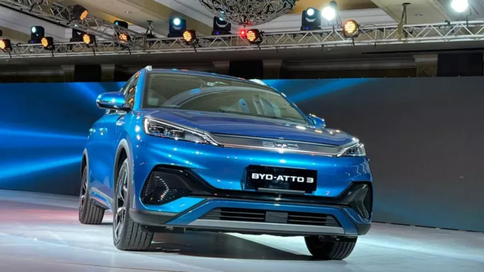 BYD Atto 3 Electric Passenger Car Unveiled in India