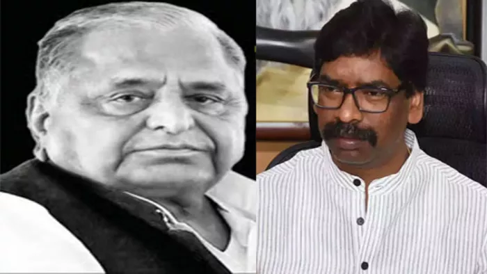 Mulayam Singh Yadav Death: झारखंड के मुख्यमंत्री हेमंत सोरेन मुलायम सिंह यादव के अंतिम दर्शन करने मंगलवार को सैफई जाएंगे।