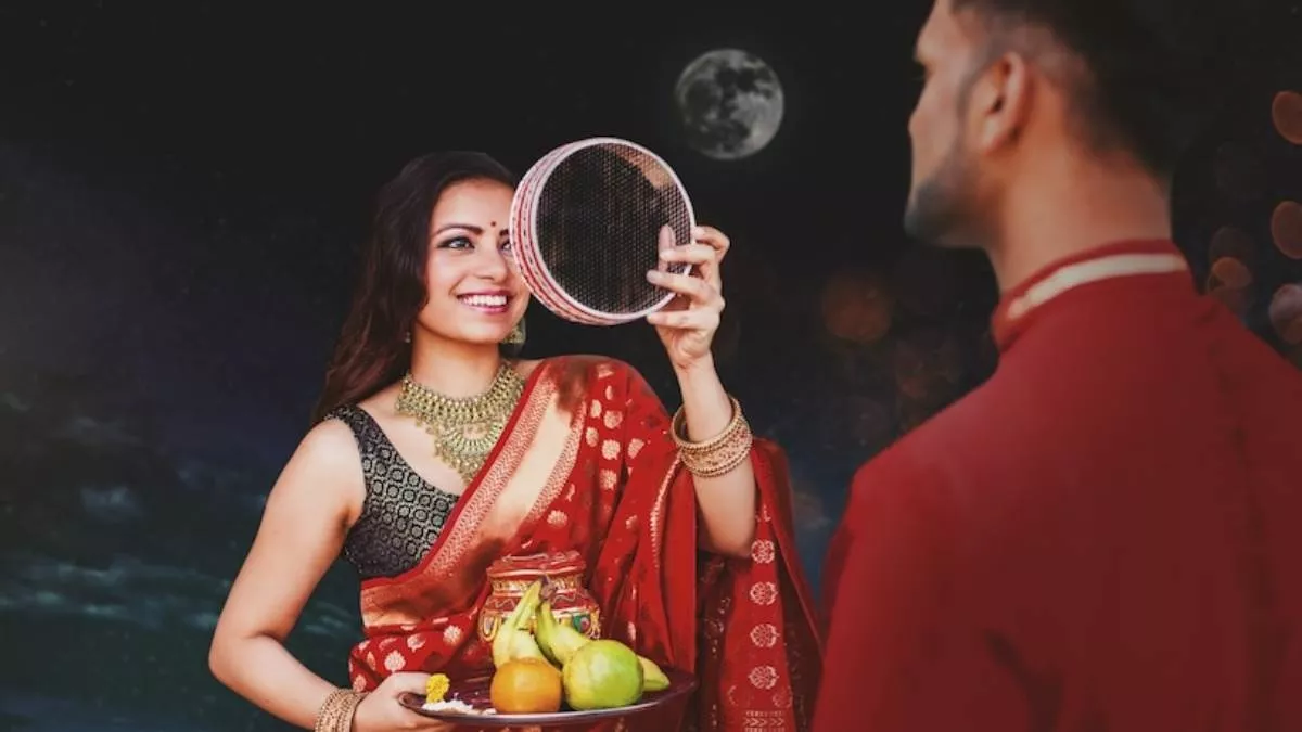 Karwa Chauth Sarees 2022 कम बजट में बेहतरीन ...