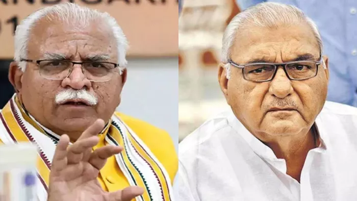 सीएम मनोहर लाल ने पूर्व मुख्यमंत्री भूपेंद्र सिंह हुड्डा पर साधा निशाना