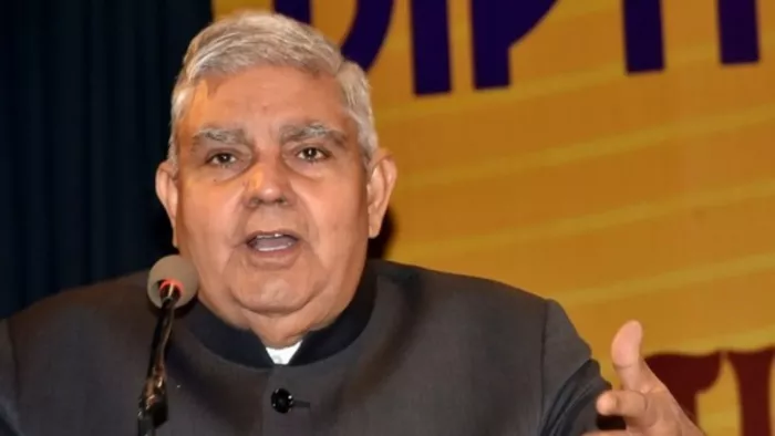 प्रदेश के 50 किसान 13 अक्टूबर को उपराष्ट्रपति जगदीप धनखड़ संग करेंगे भोज। फाइल फोटो