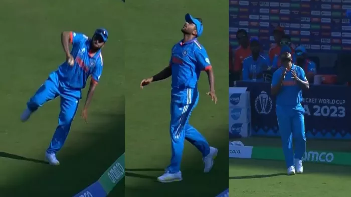 Shardul Thakur: शार्दुल ठाकुर ने बाउंड्री लाइन पर गुरबाज का लाजवाब कैच लपका।