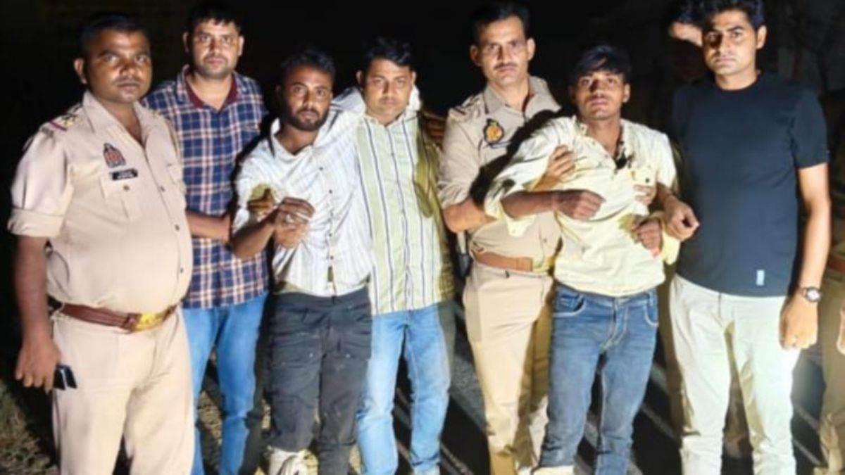 मुठभेड़ में गिरफ्तार हुए लुटेरे, हड़बड़ाहट में फिसली बाइक तो चला दी गोली… फिर पुलिस ने कर दिया लंगड़ा