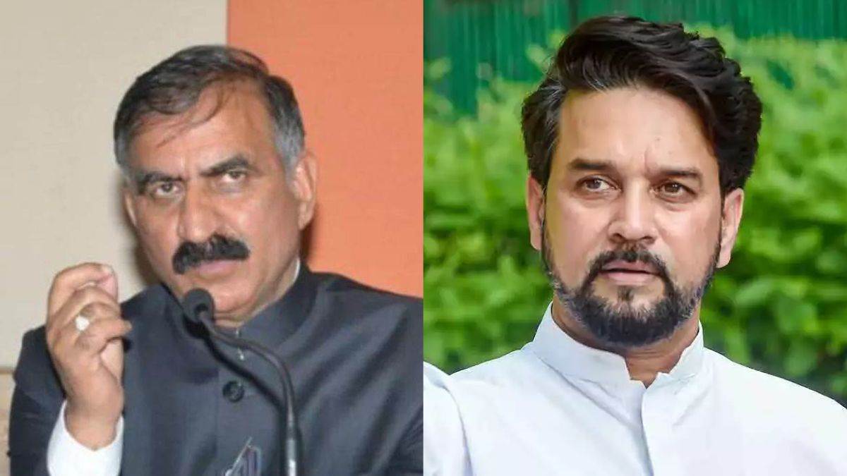 anurag thakur has attacked sukhwinder singh sukhu government in himachal