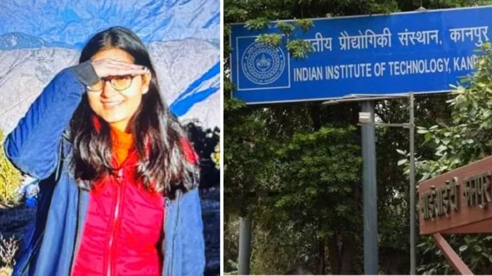 IIT छात्रा प्रगति की फाइल फोटो। स्वजन