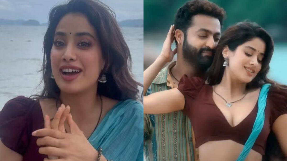 devara janhvi kapoor shares she faced life threatening moments while shooting chuttamale song reveals in post