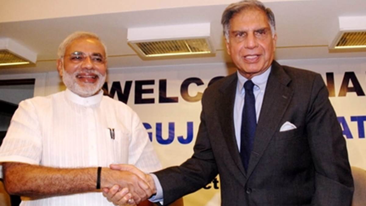 welcome when pm modi sms to ratan tata helped gujarat get nano plant