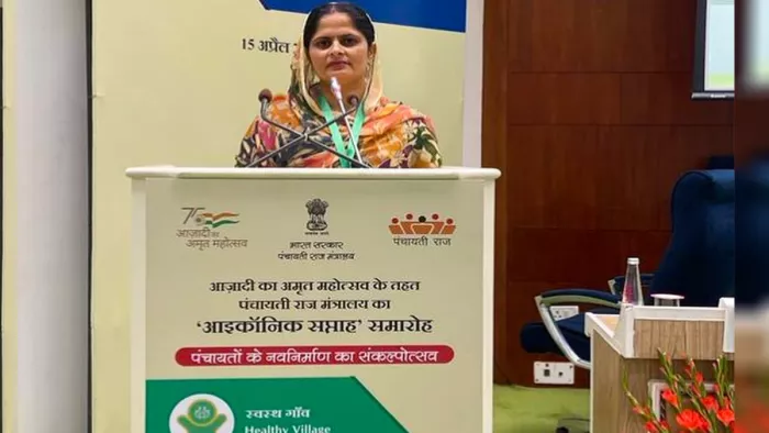 शहीद भगत सिंह पंजाब राज सालाना वातावरण अवॉर्ड 2024 स्टेट अवार्ड के साथ गांव रूड़का कला की सरपंच कुलविंदर कौर