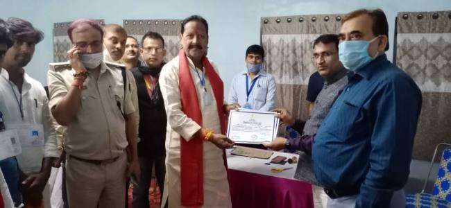 bjp wins by my scattering in gopalganj seat