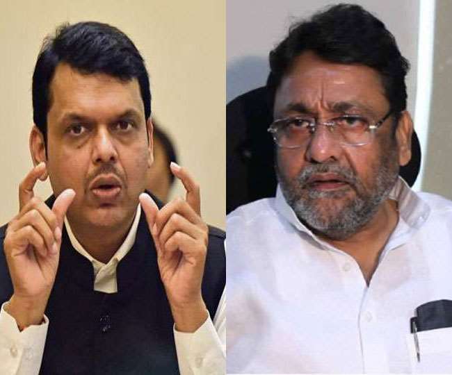 maharashtra politics amruta fadnavis wife of devendra fadnavis sends legal notice to nawab malik