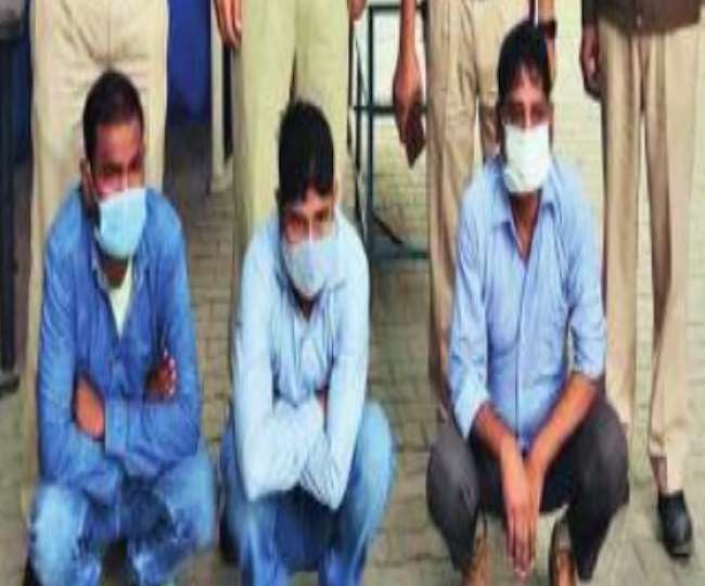 ncr these are three characters including du professor virendra in the murder of wife pinky in delhi