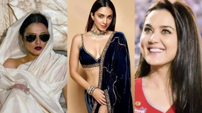 File Photo of Rekha Kiara Advani and Preity Zinta