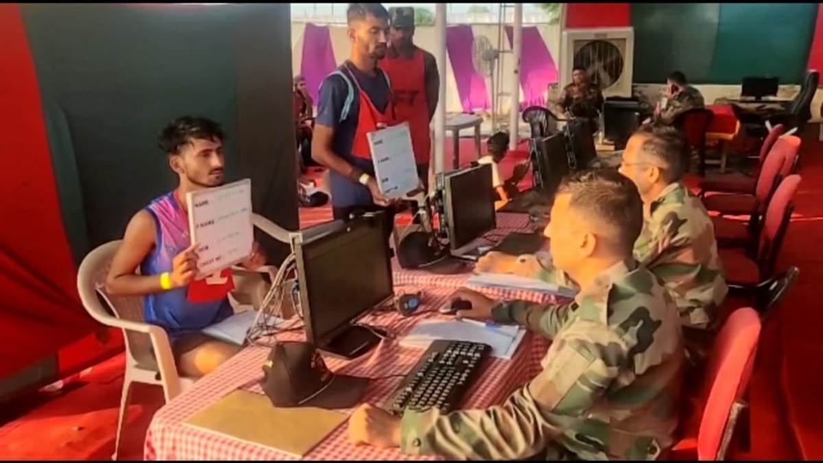 hisar agniveer recruitment scheme documents of selected candidates will be deposited in army recruitment office from november14