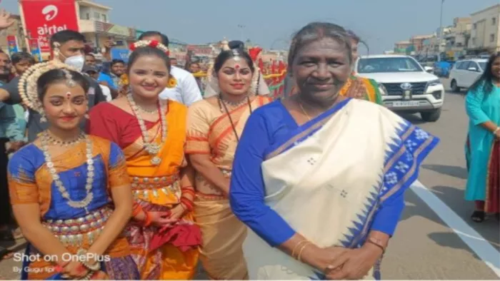 राष्ट्रपति बनने के बाद द्रौपदी मुर्मु ने पहली बार ओडिशा का दौरा किया है