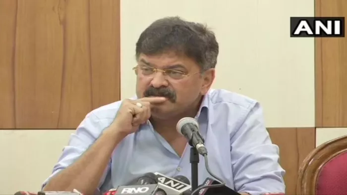 ठाणे में मराठी फिल्म 'हर हर महादेव' का शो रुकवाने पर NCP नेता जितेंद्र आह्वाड गिरफ्तार। फोटो एएनआइ