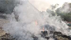 कानपुर में बढ़ते प्रदूषण के कारण बढ़ रहा एक्यूआई।