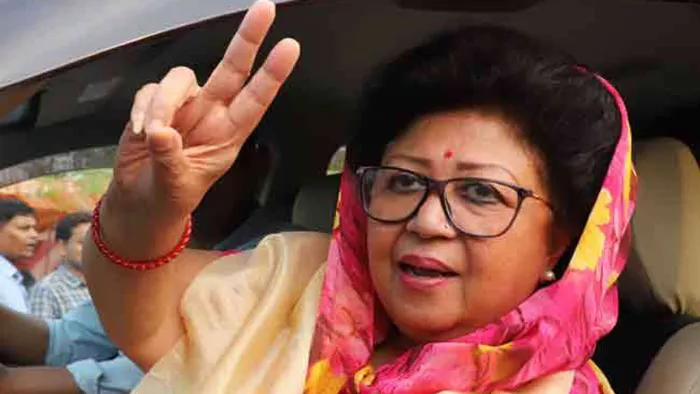 Lok Sabha election 2024 : टिहरी से सांसद महारानी माला राज्यलक्ष्मी शाह।