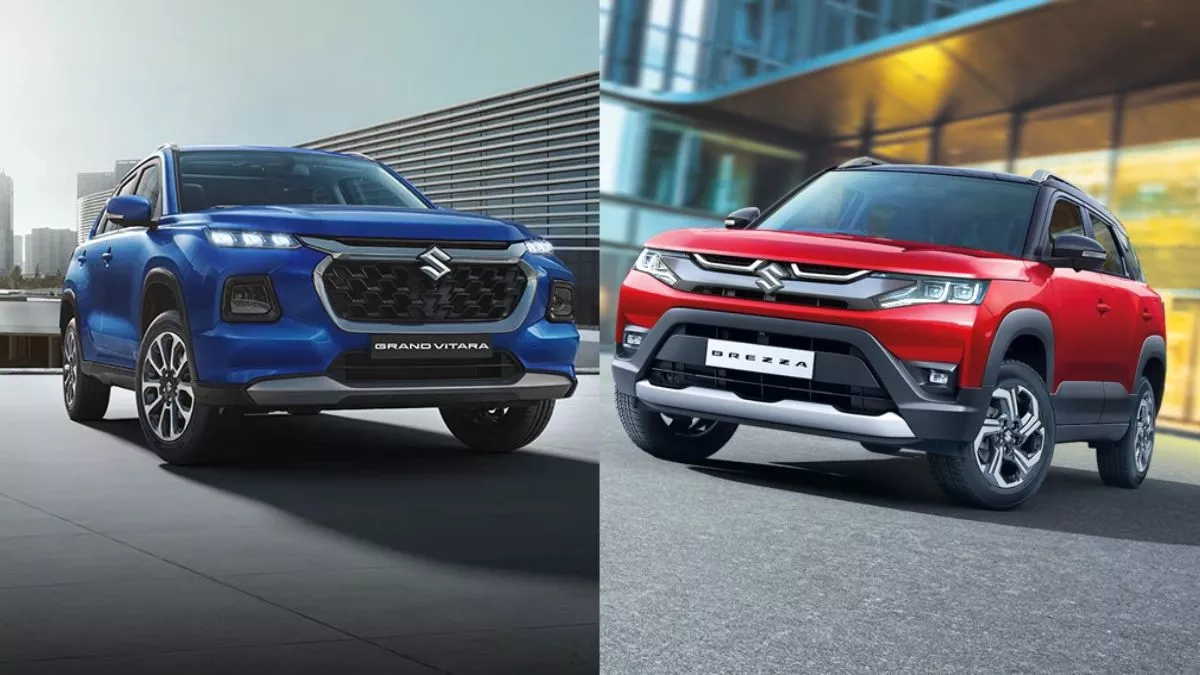 Maruti Brezza और Grand Vitara CNG पेश होने के लिए तैयार, जानें लॉन्च डेट से  लेकर इंजन पावर तक सभी डिटेल्स - Maruti Brezza and Grand Vitara CNG ready to  launch, know