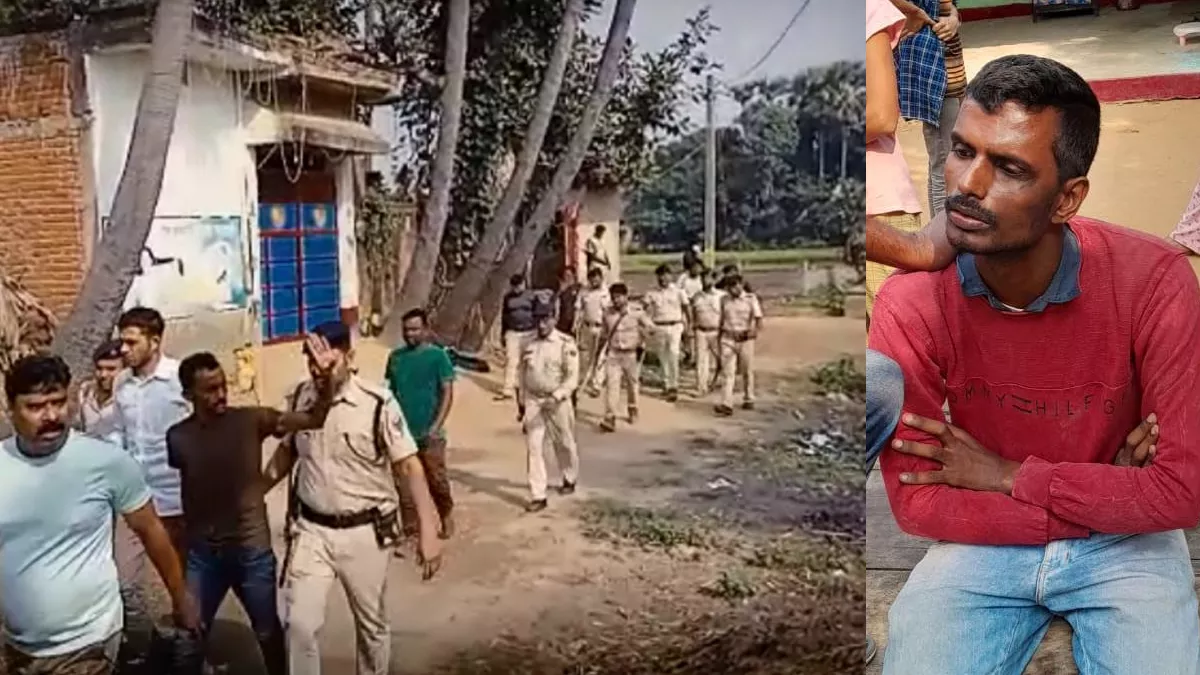 दारोगा का पिस्‍टल छीनकर तारा मंदिर में कुछ इस तरह कर रहा था प्रदर्शन, तभी  पहुंची पुलिस, फ‍िर हो गया खेला - Snatching the pistol of inspector was  protesting in Tara temple,