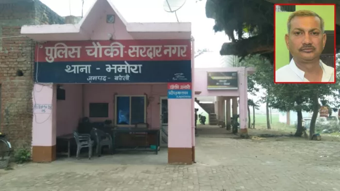 सरदार नगर पुलिस चौकी पर पसरा सन्नाटा, ताला बंद कर भागे पुलिसकर्मी। जागरण