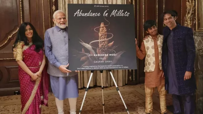 Grammy Awards 2024 ग्रैमी अवार्ड के लिए अबंडेंस इन मिलेट्स गाना नॉमिनेट हुआ।
