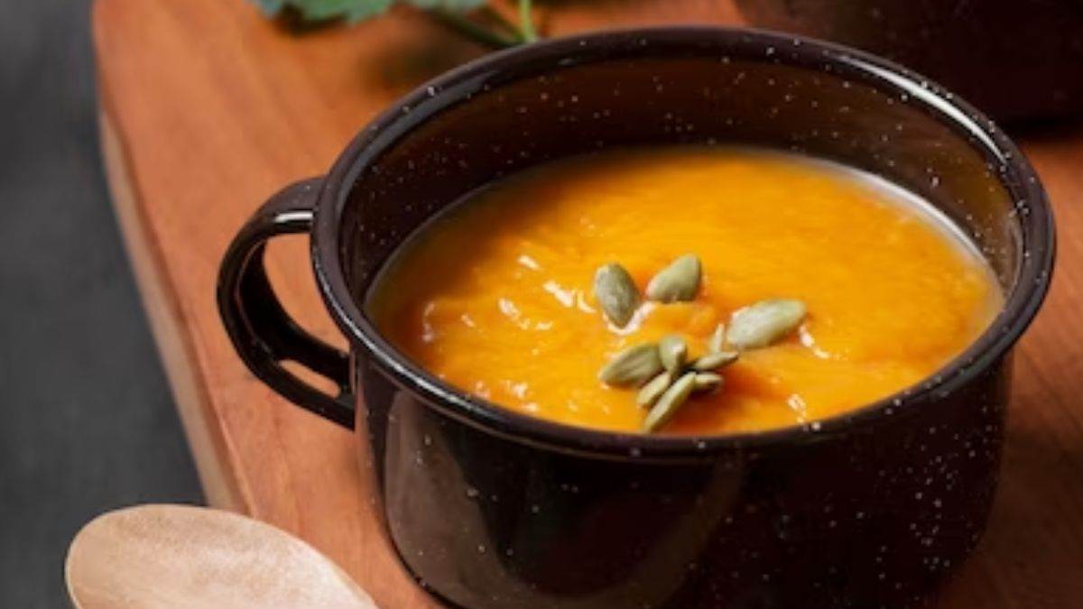 how to make pumpkin soup recipe