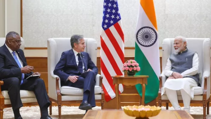 Antony Blinken meet PM Modi अमेरिकी विदेश मंत्री एंटनी ब्लिंकन पीएम से मिले।