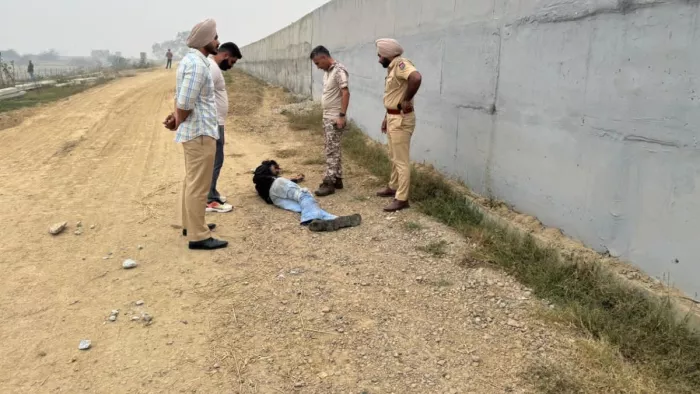 आतंकी बलजिंदर के गुर्गों के साथ पंजाब पुलिस की मुठभेड़।