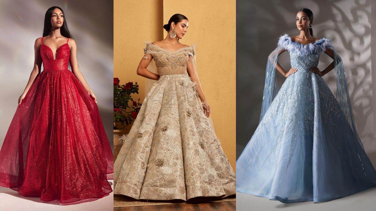 दुल्हन से ज्यादा आप पर होगा सबका फोकस! जब शादी में पहनकर जाएंगी ये Designer Gown, कीमत मात्र 2 हजार से शुरू