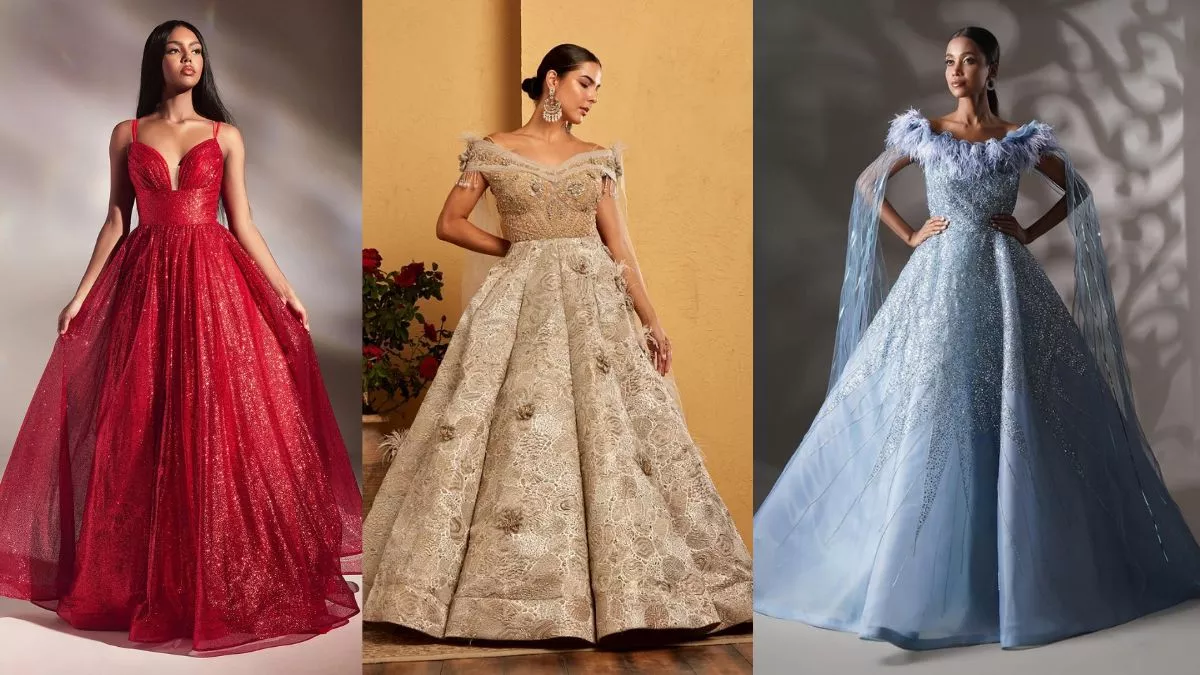 दुल्हन से ज्यादा आप पर होगा सबका फोकस! जब शादी में पहनकर जाएंगी ये Designer Gown, कीमत मात्र 2 हजार से शुरू