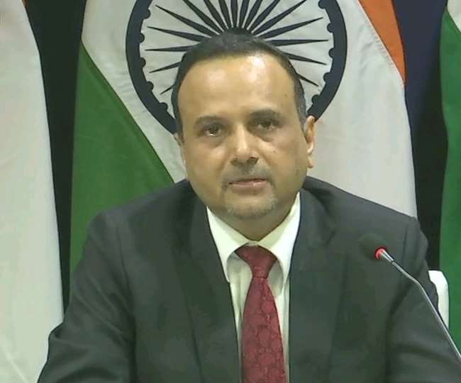 विदेश मंत्रालय के प्रवक्ता अनुराग श्रीवास्तव ने कहा