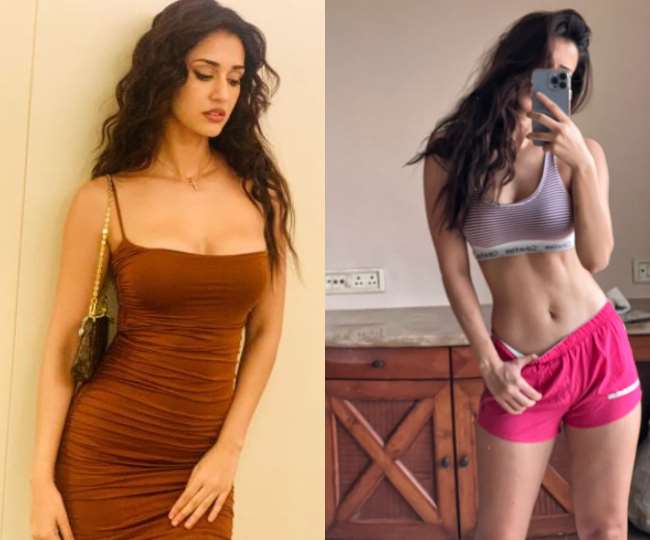 disha patani shared post workout video tiger shroff reacted like this