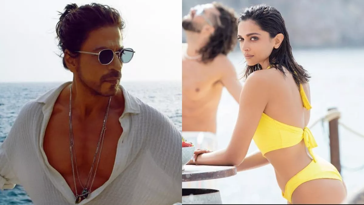 Besharam Rang SRK Look: पठान के गाने बेशरम रंग से शाह रुख खान का नया पोस्टर जारी, कूल अंदाज में आए नजर - Besharam Rang SRK Look revealed 57 year old Shah