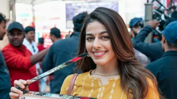 SRI: Alaya F starts shooting for Srikanth Bolla biopic film Sri shared pictures from set.