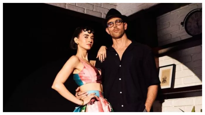 File Photo of Saba Azad and Hrithik Roshan