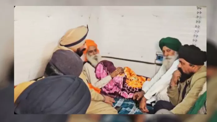खनौरी बॉर्डर पर संयुक्त किसान मोर्चा गैर राजनीतिक के नेता जगजीत सिंह डल्लेवाल (Social Media)
