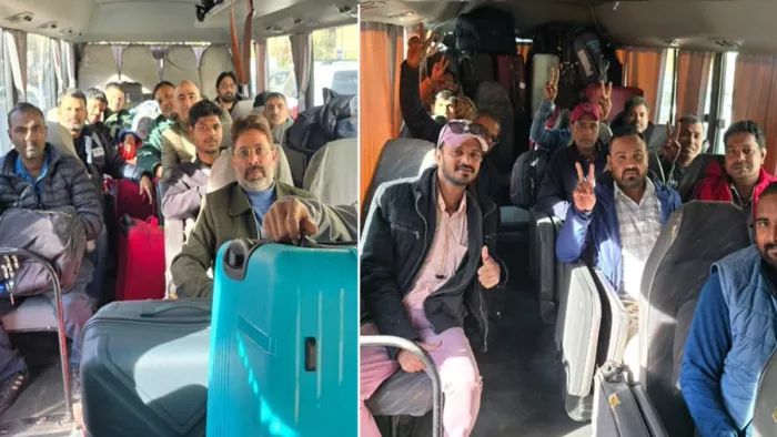 अशांत सीरिया से भारत ने 75 नागरिकों को निकाला (फोटो- एक्स)