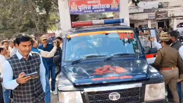 परिजनों ने आरोप लगाया कि पुलिस की पिटाई से कैदी की मौत हुई। (तस्वीर जागरण)