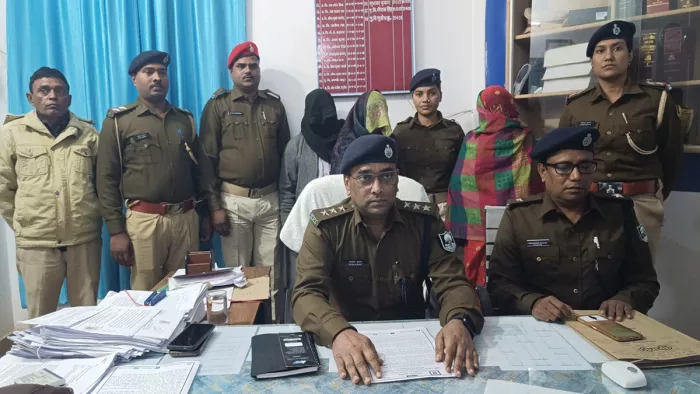 सहरसा में खौफनाक वारदात देने वाला परिवार गिरफ्तार (जागरण)