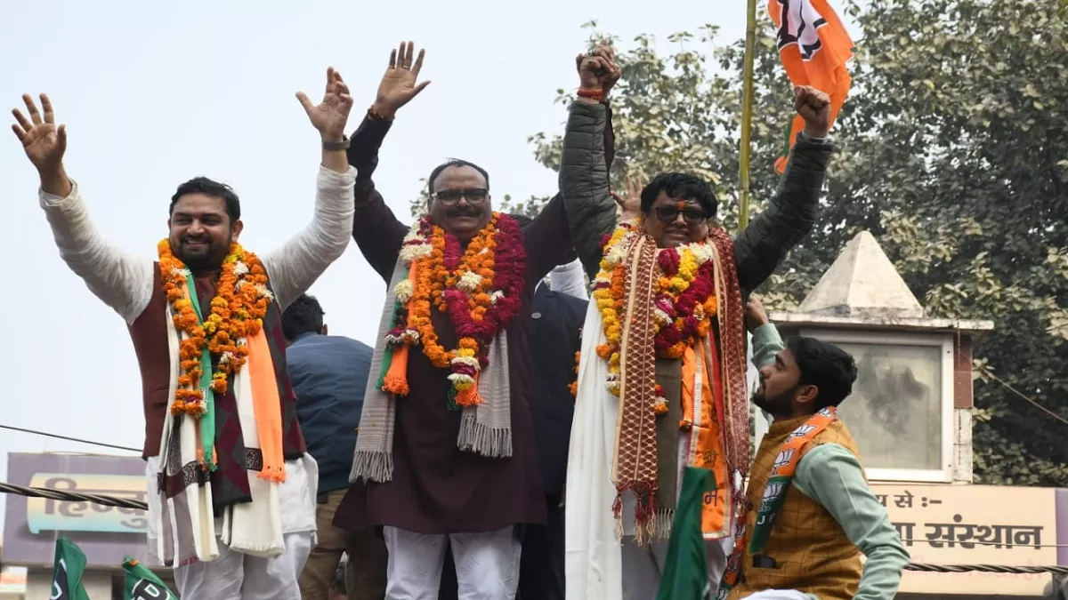 Deputy CM Stuck In Jam: कानपुर में जाम में फंसे डिप्टी सीएम ब्रजेश पाठक