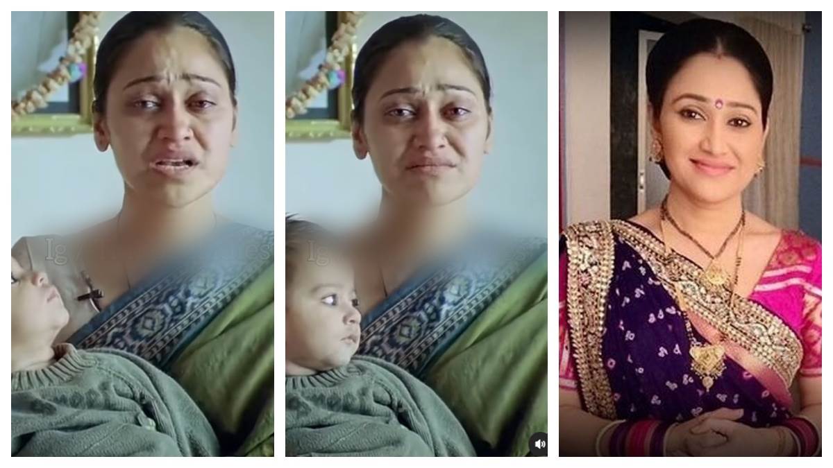 Taarak Mehta Ka Ooltah Chashmah की 'दयाबेन' दिशा वकानी का हाल देख कांप