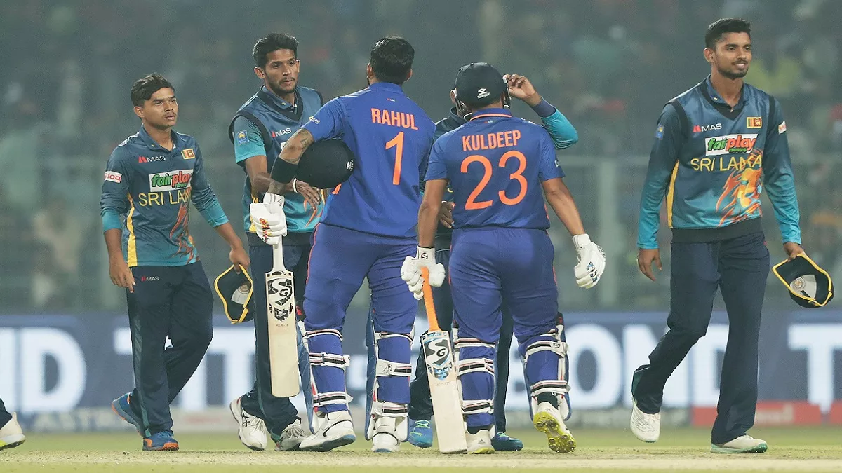 IND vs SL: भारत ने जीता कोलकाता वनडे (फोटो क्रेडिट ट्विटर)