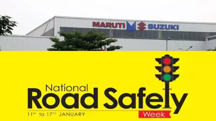 Regarding the rules of the road, the global president of Maruti put his side