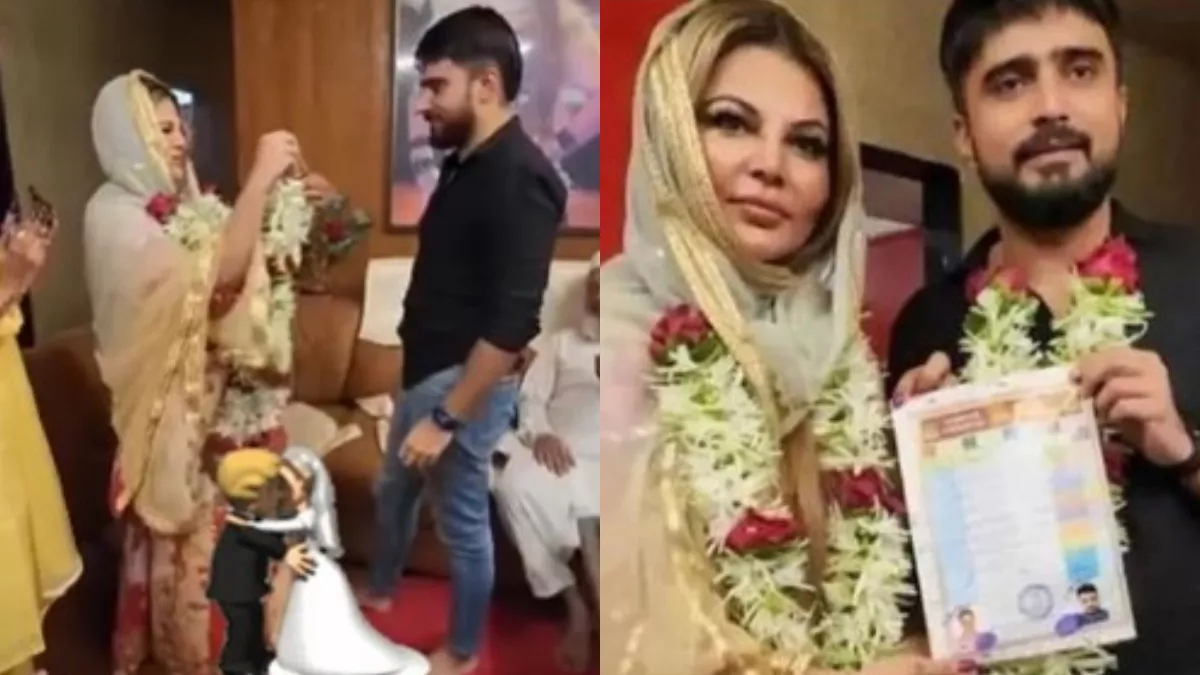Rakhi Sawant Marriage: मुस्लिम रीति-रिवाज से हुई राखी सावंत और आदिल की शादी, एक्ट्रेस की वकील ने किया कंफर्म - Rakhi Sawant Marriage Bigg Boss Ex Contestant Advocate Falguni Brahmbhatt ...