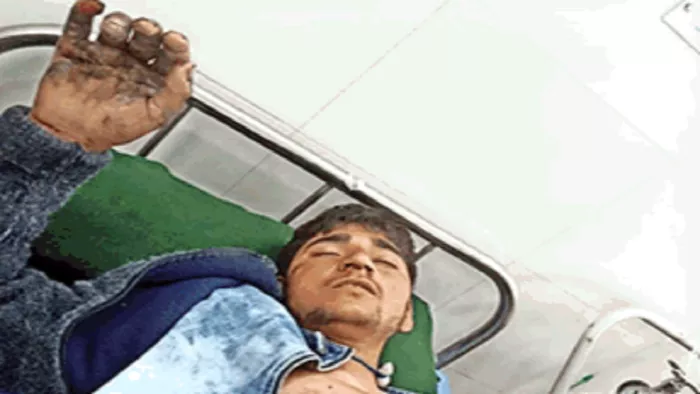 मंदिर में प्रवेश करने पर अनुसूचित जाति के आयुष की कुछ युवकों ने पिटाई कर दीl साभार चंद्रलाल भारती