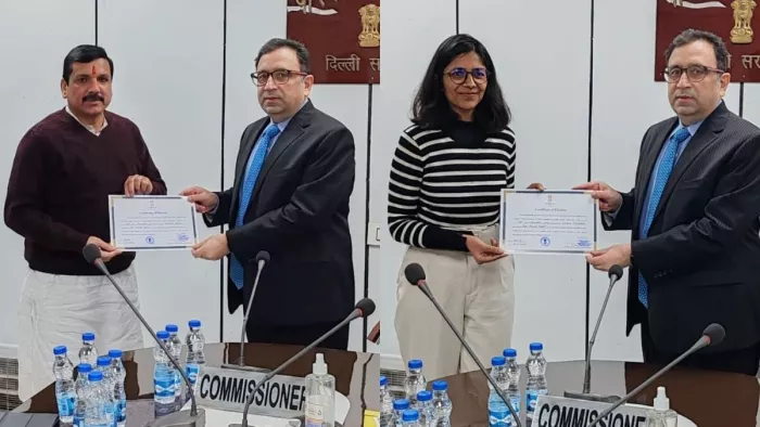संजय सिंह, स्वाति मालीवाल समेत तीनों नेता राज्यसभा चुनाव में निर्विरोध जीते
